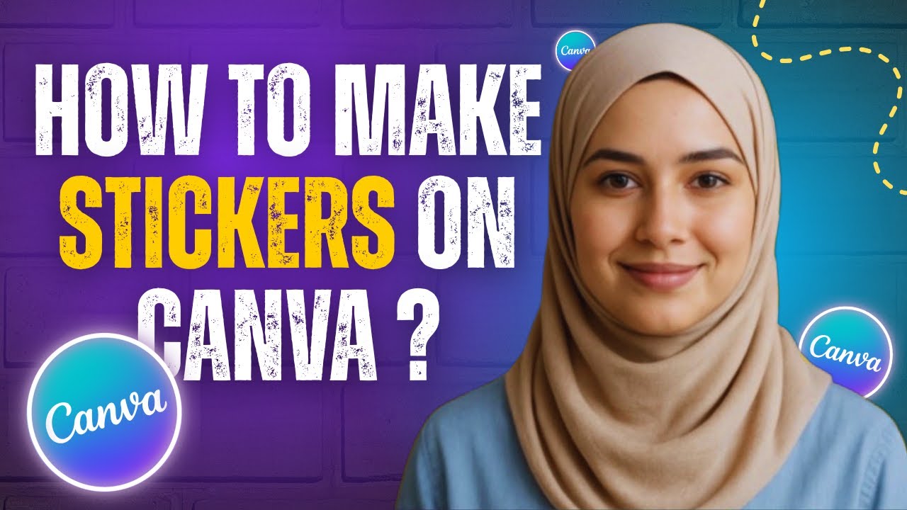 Make Stickers in Canva for Free! (Beginner Friendly) |  Step by Step Canva Tutorial for Beginners