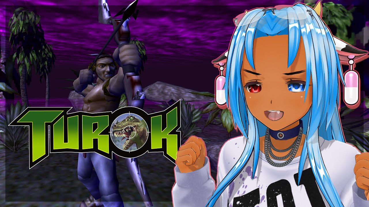 I AM TUROK! My First Nintendo 64 Game | Turok Dinosaur Hunter