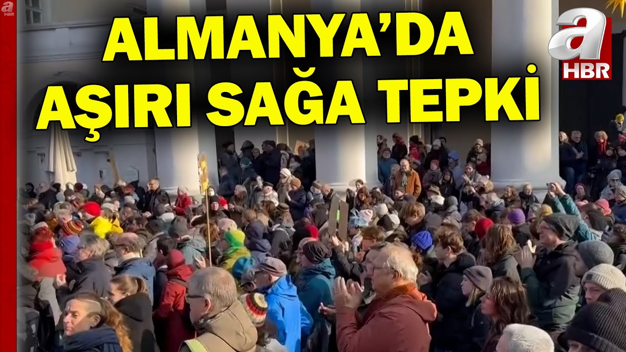 Almanya'da Aşırı Sağa Tepki Büyüyor! 