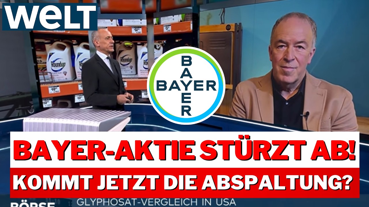 Bayer-Aktie bricht ein – Was bedeutet das jetzt? | WELT-Interview Jürgen Schmitt