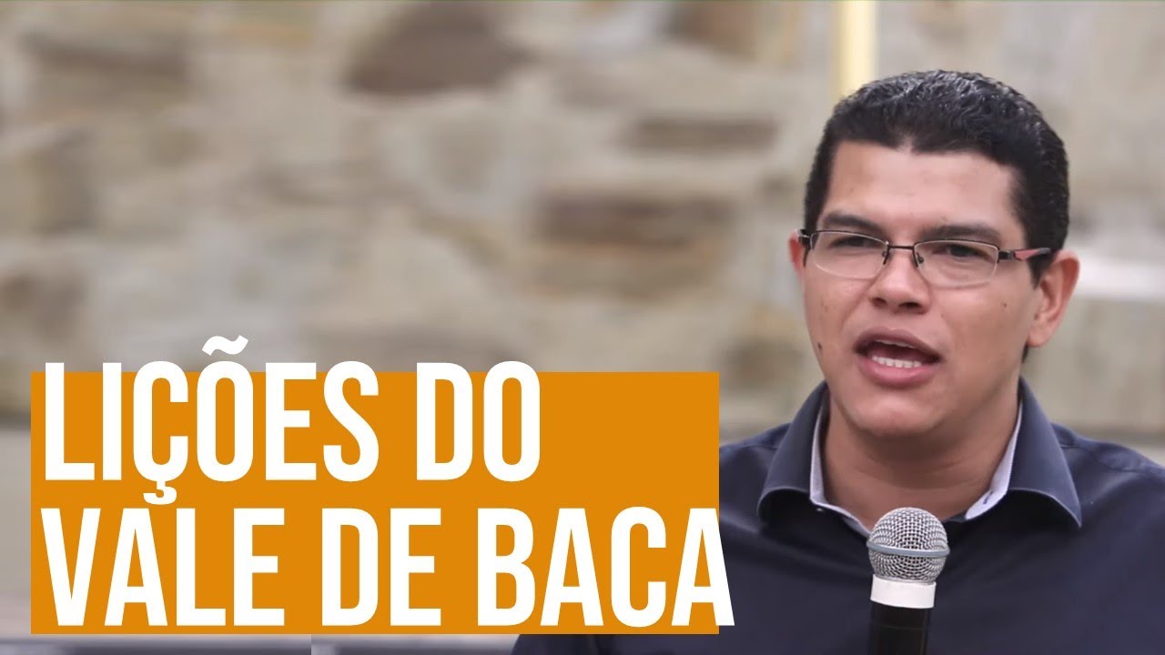 CULTO AO VIVO | Lições do vale de Baca | Pr. Alan Rocha