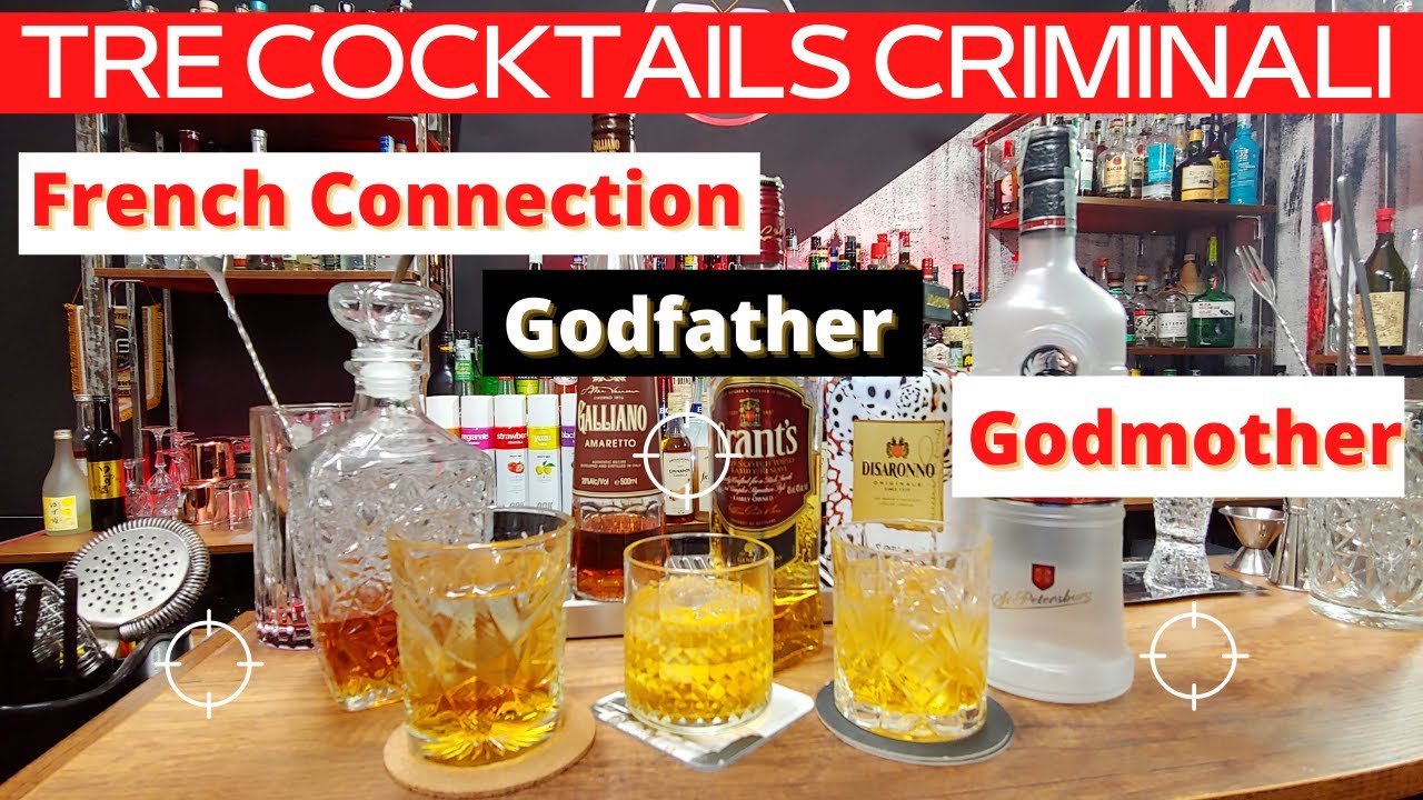 3 Cocktails facili | French Connection cocktail  | Godfather cocktail  | Godmother cocktail