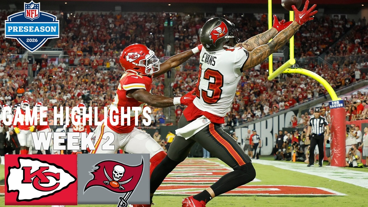 Chiefs vs Buccaneers 1ST-QTR | NFL Preseason 2026