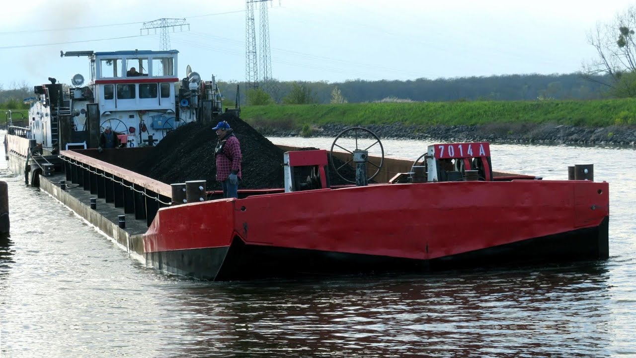 Koppelmanöver PL-Schubschiff