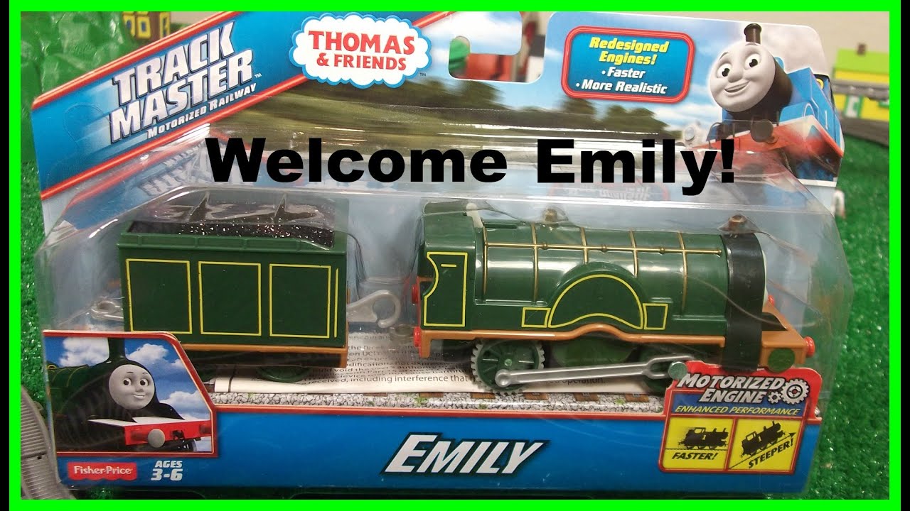 Emily from Thomas and Friends TrackMaster Unboxing and First Run on ToyStew!