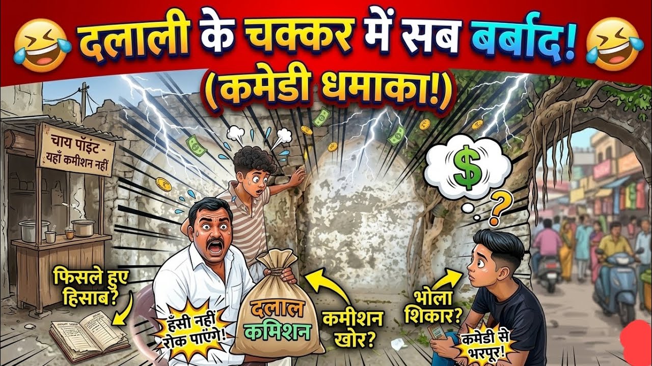 Do do Dalal milkar ek Insan ko loot liye jameen bech kar 😂😂😂
