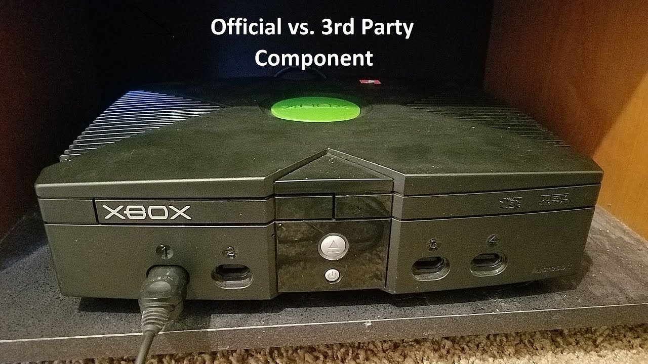 Microsoft HD AV Pack vs Cheap 3rd-Party Component Cable for OG Xbox