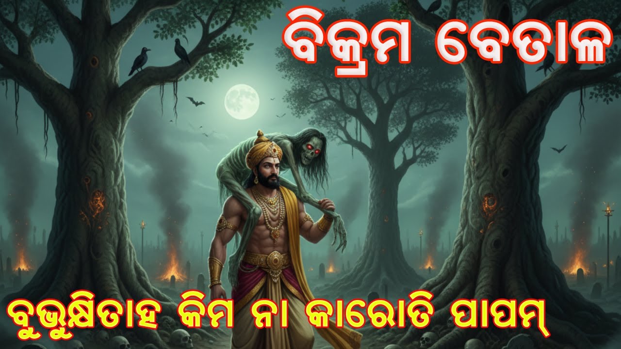 Bikram Betala Katha || Vikramaditya and Betal ||Ancient Indian Thriller || Betal’s 25 Questions Odia