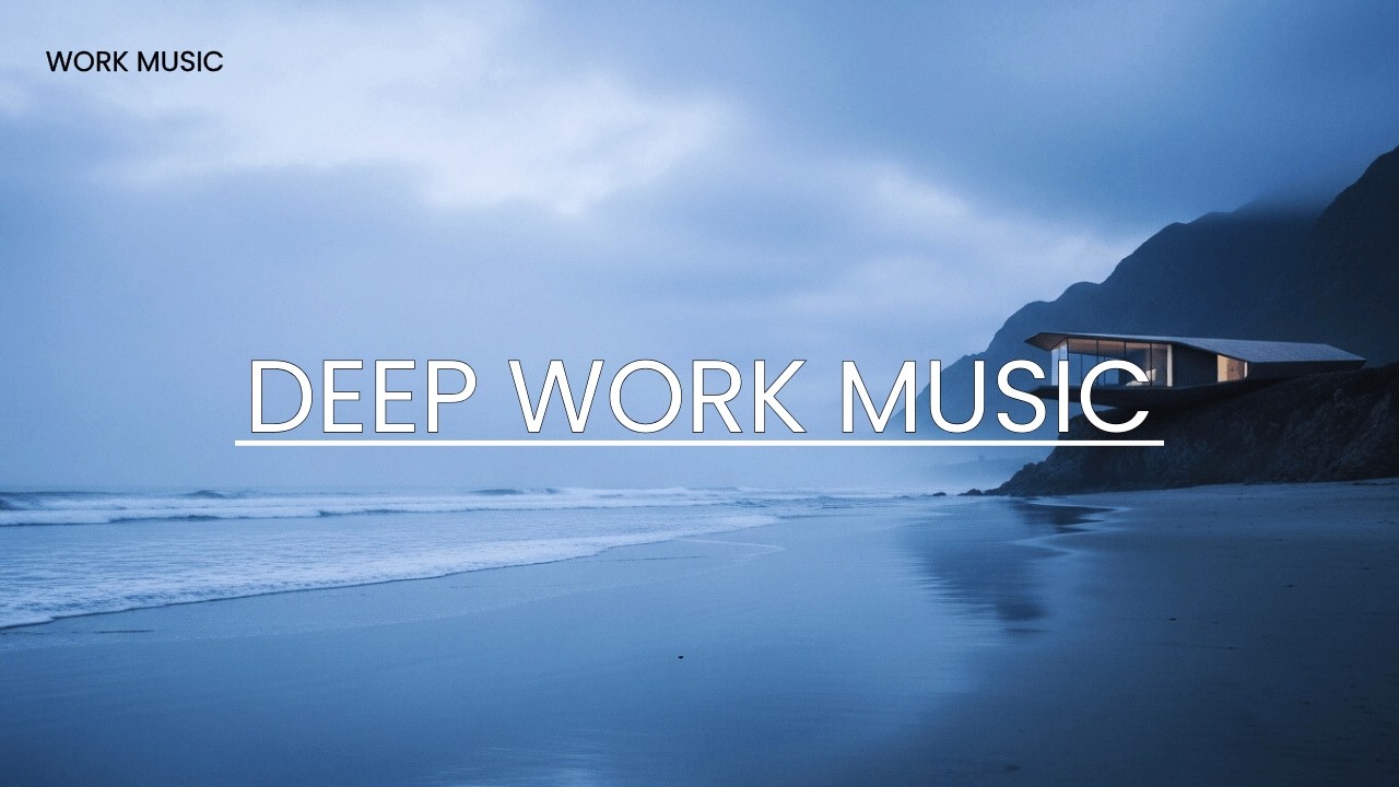 Deep Focus Coding Music | Ocean Waves for Total Concentration