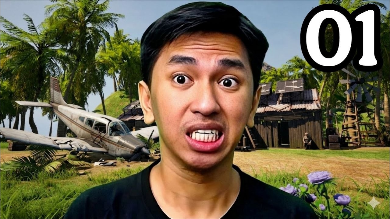 ជាប់លើកោះ រកវីធីជួសជុលយន្តហោះ ! 😲