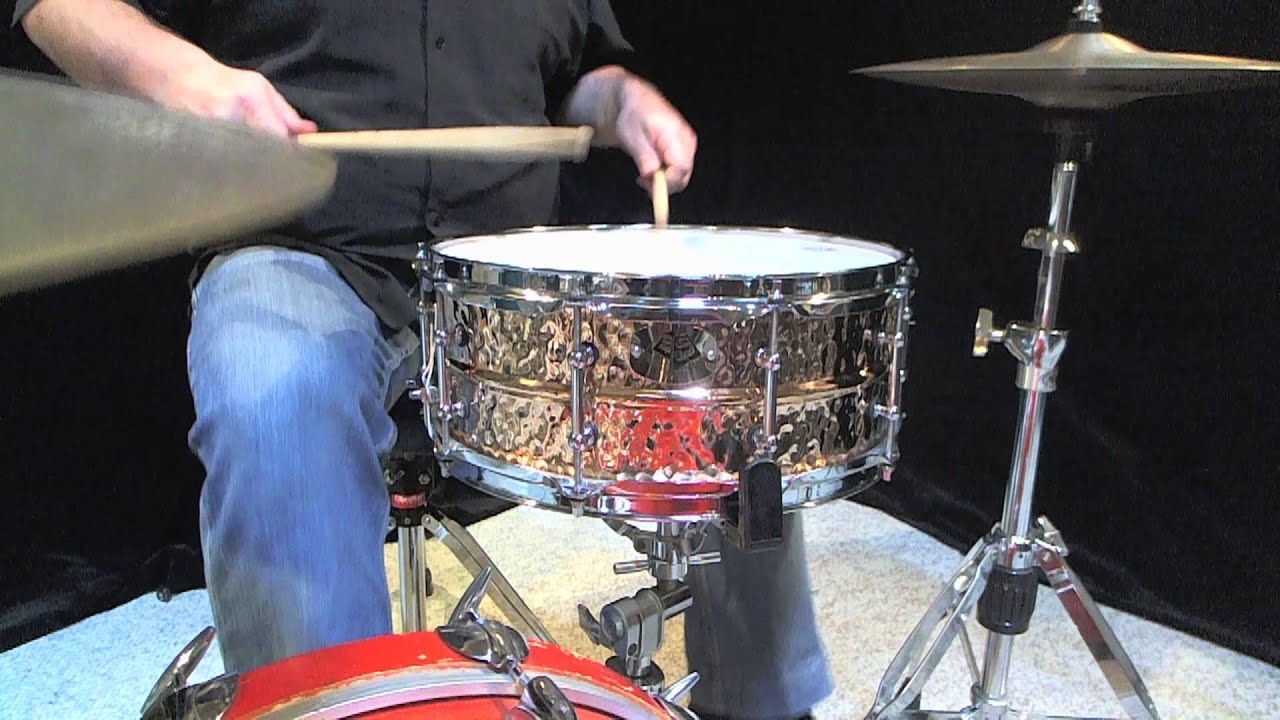 Eccentric Systems Hammered Bronze Snare Drum