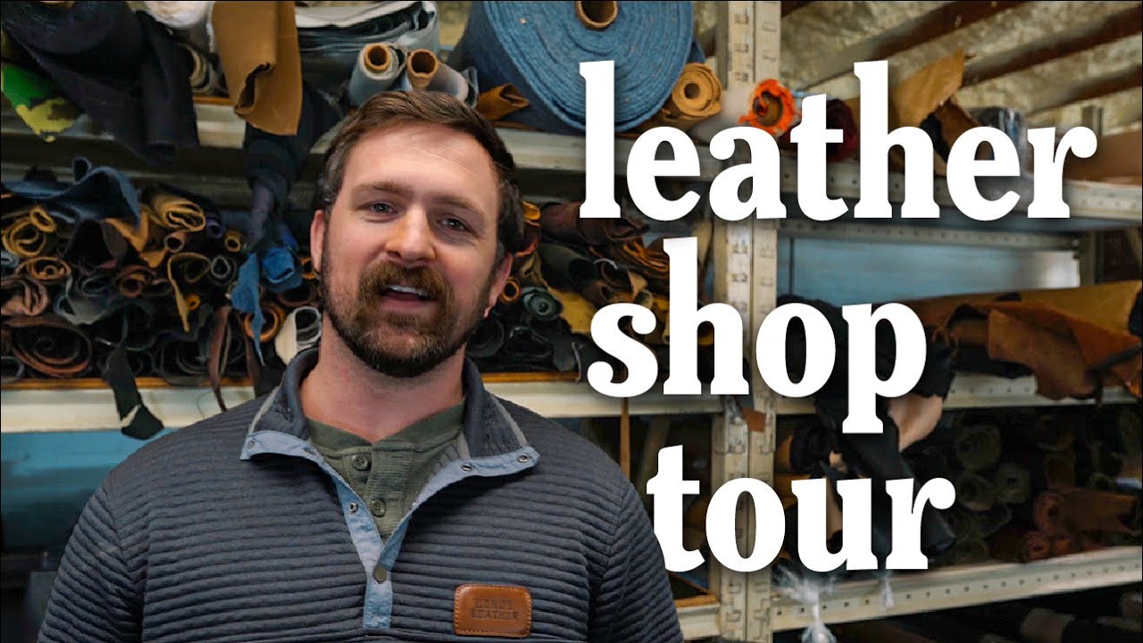 Tour our Leather Shop: Lindy Leather