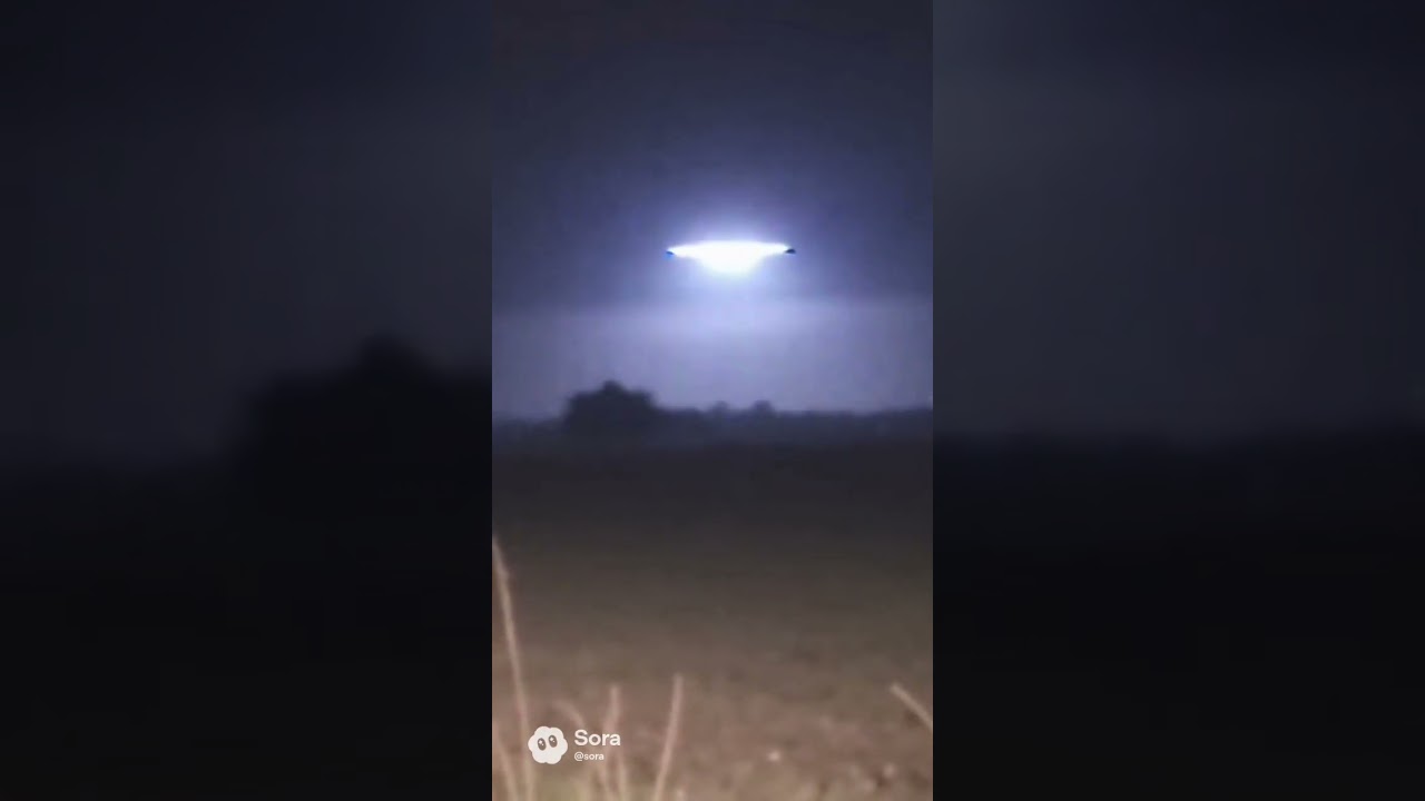 ufo AI ( video not mine is from sora )