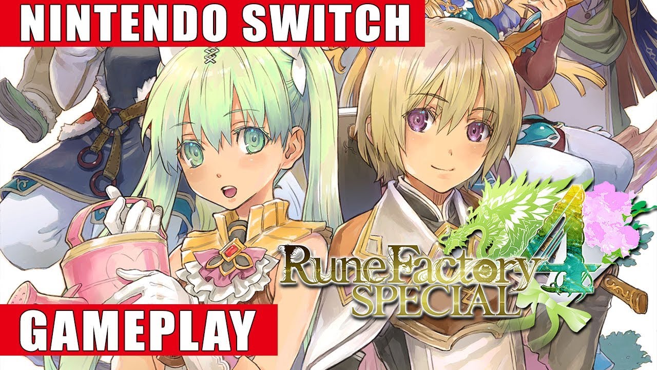 Rune Factory 4 Special Nintendo Switch Gameplay