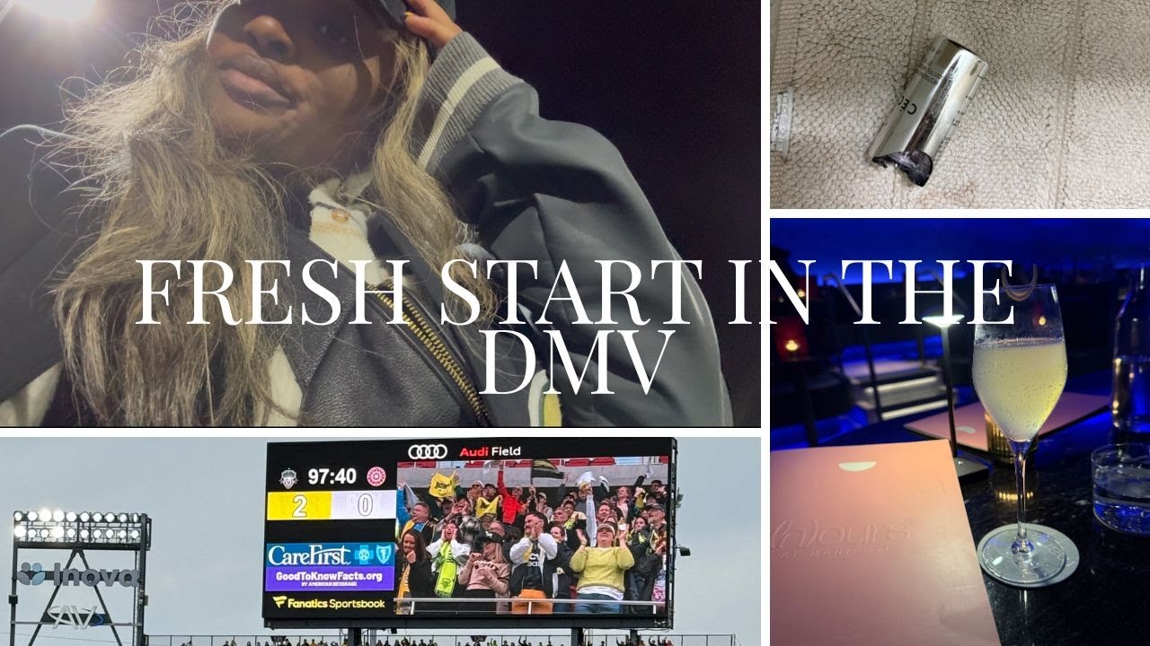 WEEKLY VLOG l LETS TRY THIS AGAIN l WEEKEND IN DMV, SPIRIT GAME, TRYING NEW FOOD SPOTSl TAMAHHRAHH