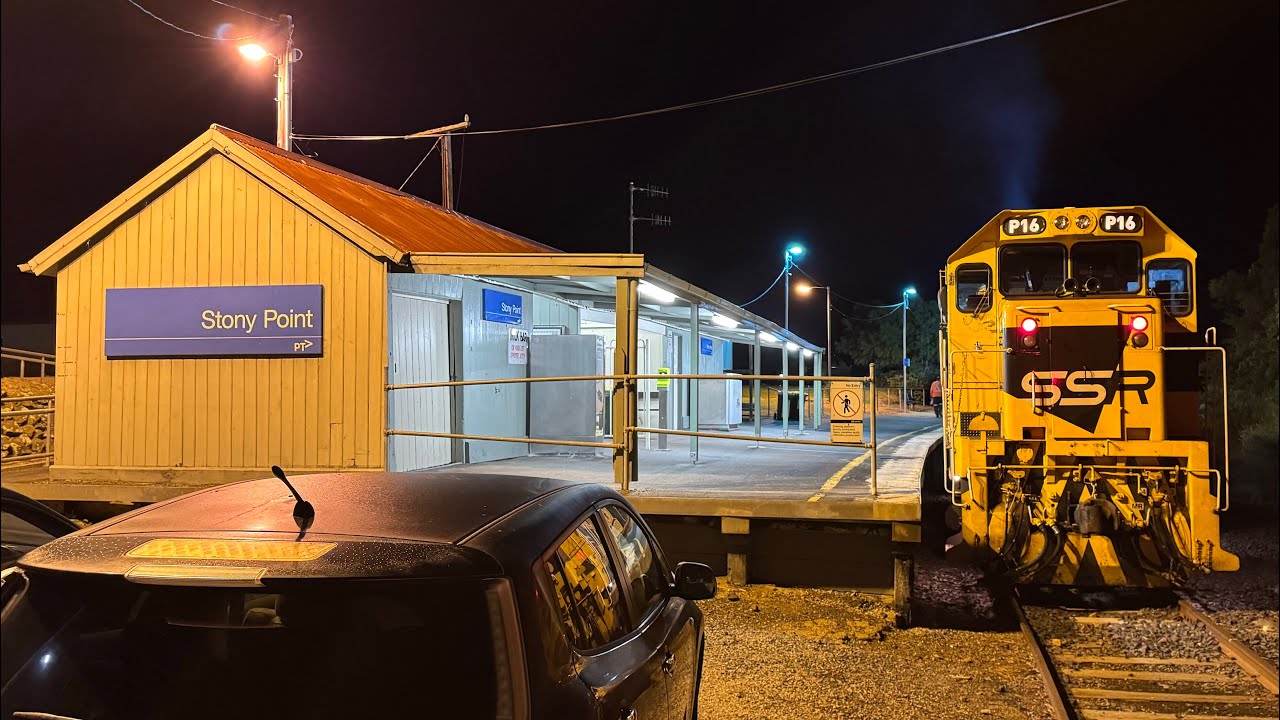 Evie to Stony Point | Late Night Run for SSR Inspection Train 23.12.25 | P14-EV120-P16 | Sound Up 🔊 