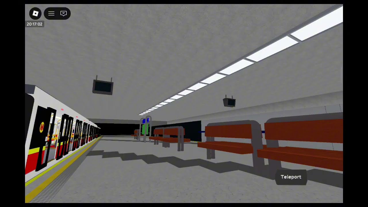 Warsaw Metro Roblox Train Compilation 