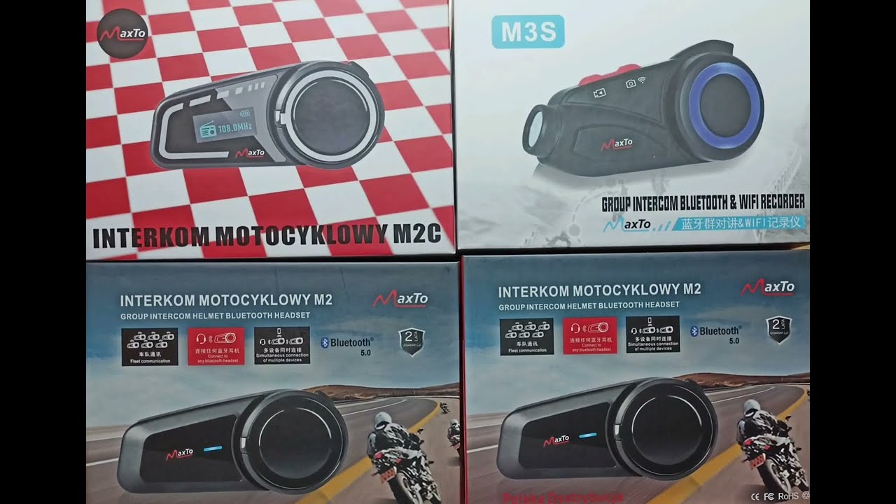 MaxTo M3S M2 M2C parowanie w obrębie różnych modeli