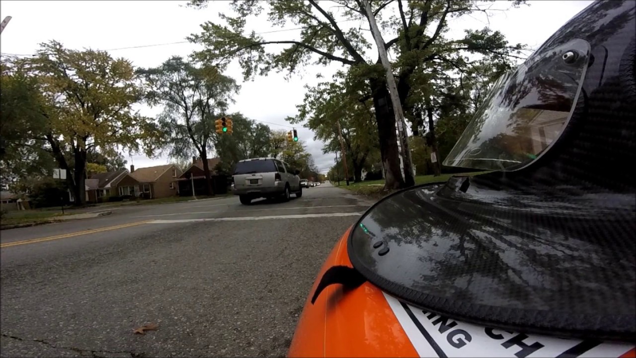 Velomobile Groundhog Day: Police Stop, Detroit MI, October 27th, 2016