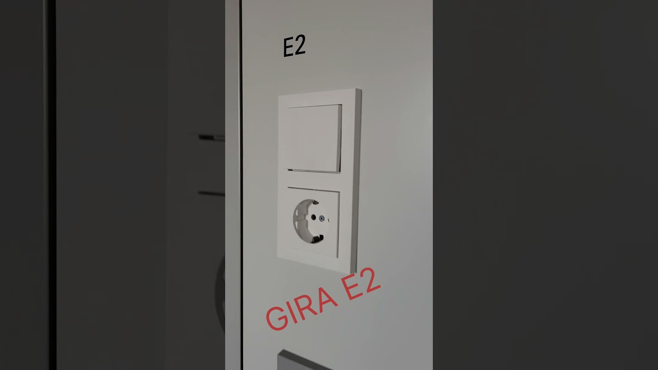 Просто розетки. Просто найкращі розетки. Gira E2
