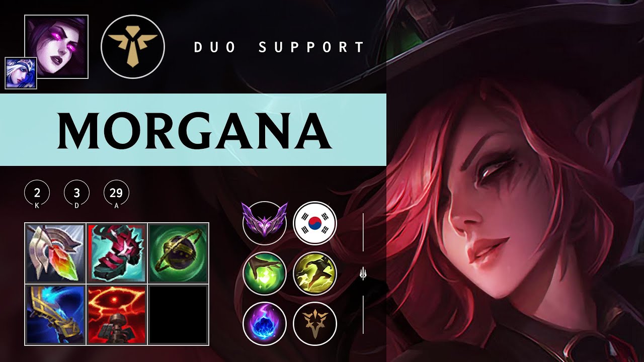 Morgana Support vs Braum - KR Master Patch 25.22