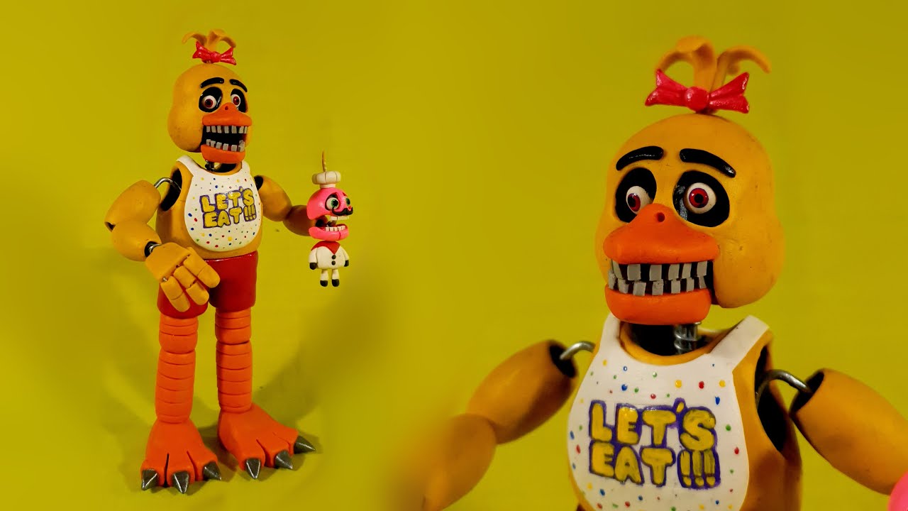PLUS CHICA😱😱/COLAB:@elroart (FNAF PLUS) PLASTILINA✔✔✔ PORCELANA✔✔ POLYMER CLAY✔