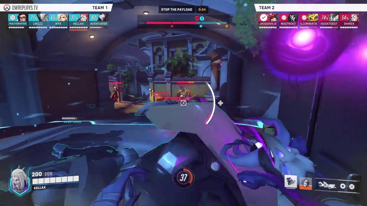 Enemies don't like me for a reason... by KELLAX &mdash; Overwatch 2 Replay REZQKX