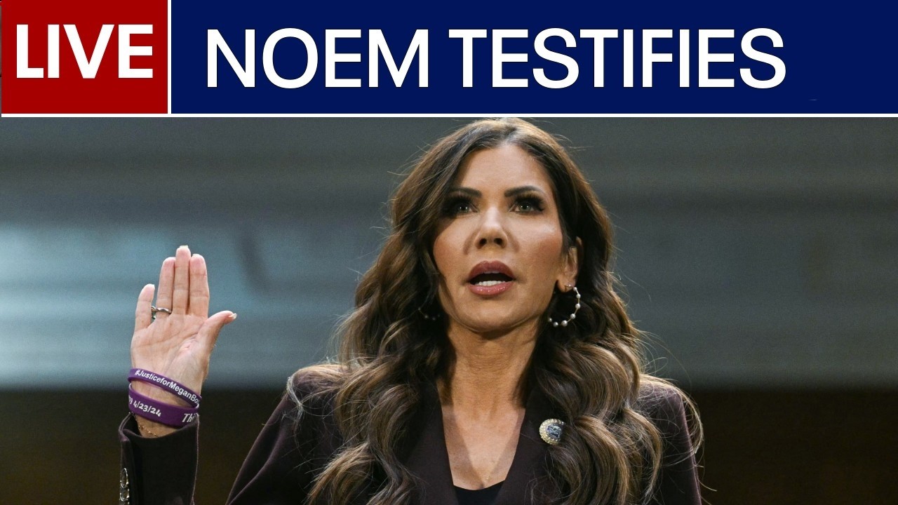 🔴LIVE: DHS Secretary Kristi Noem testifies before Senate | FOX 10 Phoenix