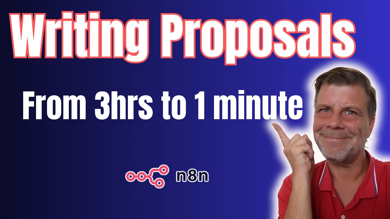 Автоматизация написания коммерческих предложений менее чем за минуту (БЕЗ КОДА: N8N + ИИ) - Рабоч...