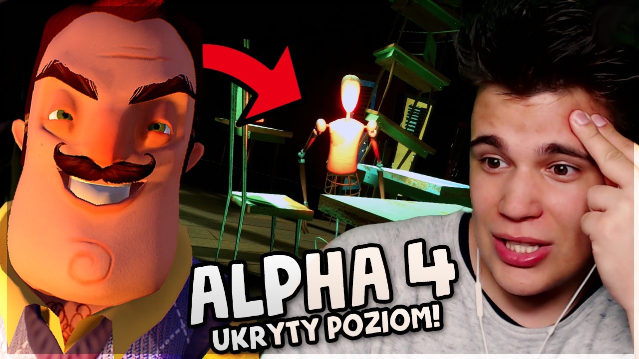 UKRYTY POK&Oacute;J!  - Hello Neighbor #11 [ALPHA 4]