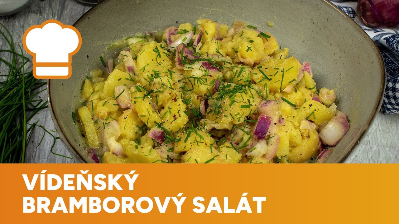 Pikantní vídeňský bramborový salát nikdy nezklame
