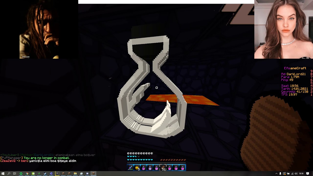 Efsanecraft DarkLord21'den ZeaZe'ye Tarihi ayar