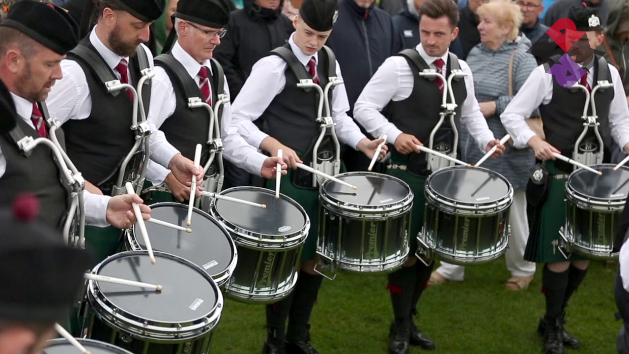 SLOT (St. Lawrence O'Toole Pipe Band) Drum Corps | Stephen Creighton | Medley (Reels) 2018 WPBC