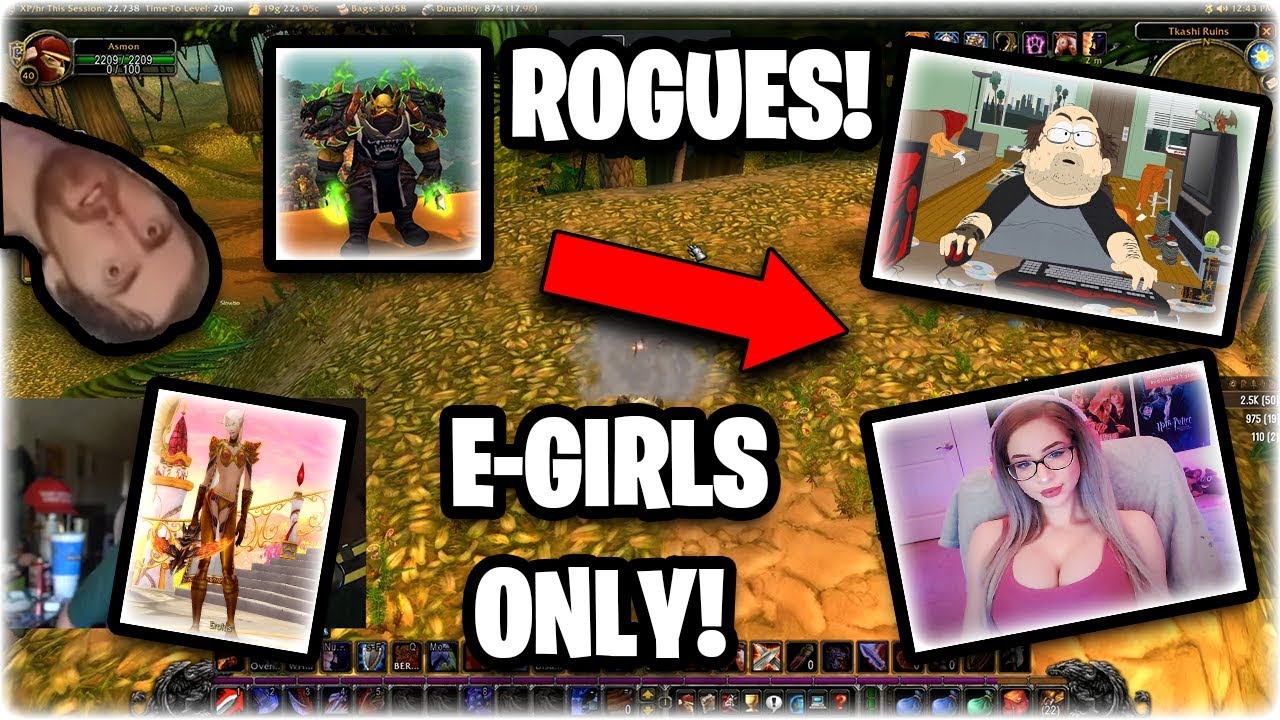 *FUNNY * Asmongold STEREOTYPES Each Classes CHARACTERISTICS in World of Warcraft!