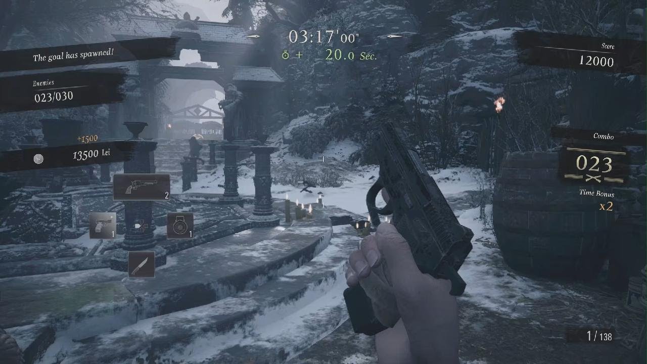 Resident Evil Village The Mercenaries Additional Orders The Village 2 Ethan Winters SS Rank