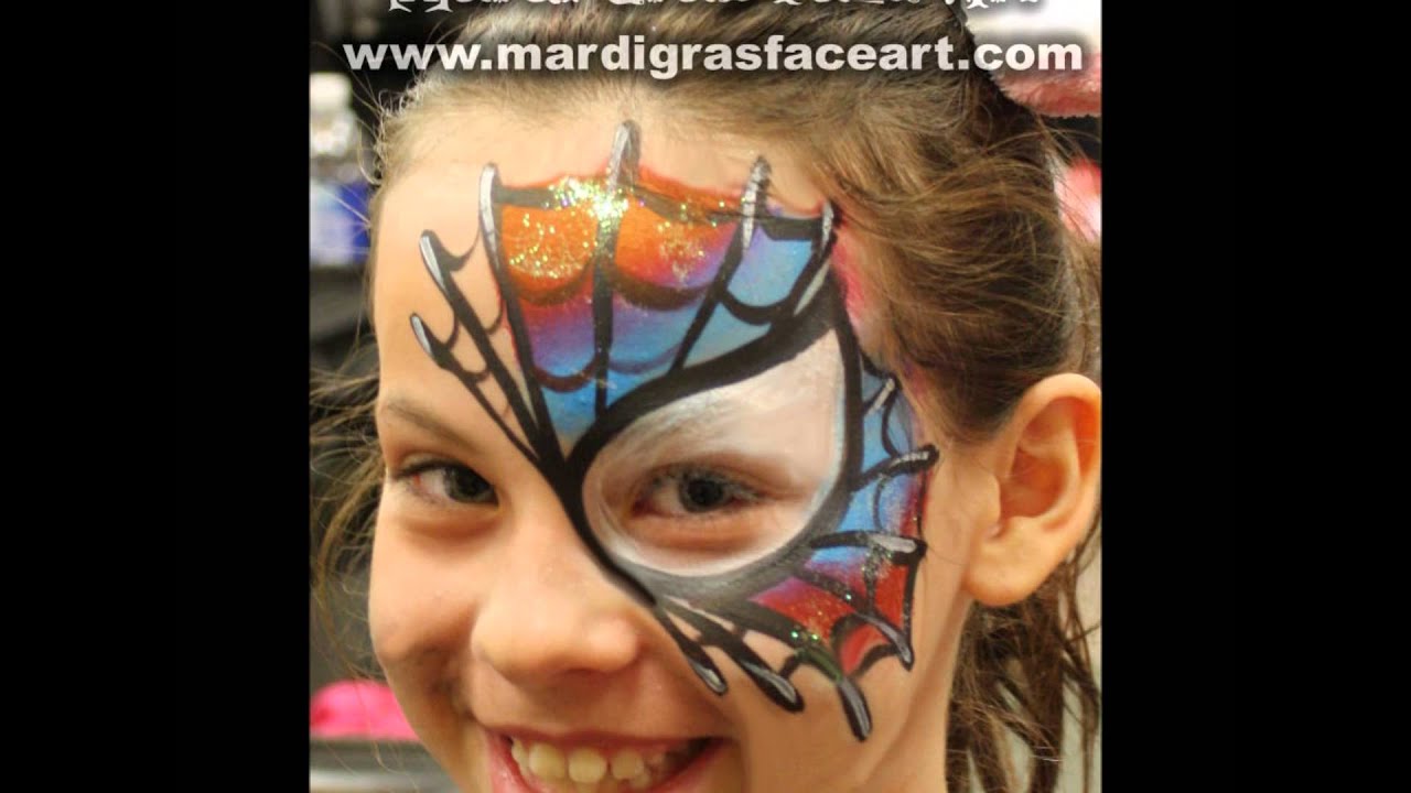 Winnipeg Kids' Face & body painting - Mardi Gras Face Art - Kim Brennan