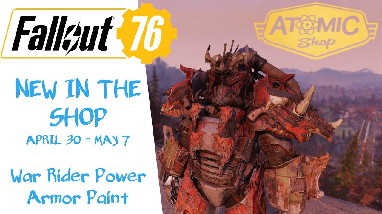 Fallout 76 | War Rider Power Armor Paint