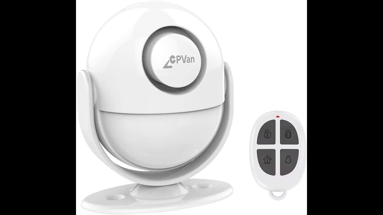 CPVAN -Allarme / CAMPER - senza Fili, Sensore di Movimento con Allarme 125 dB, Antifurto CASA / VAN