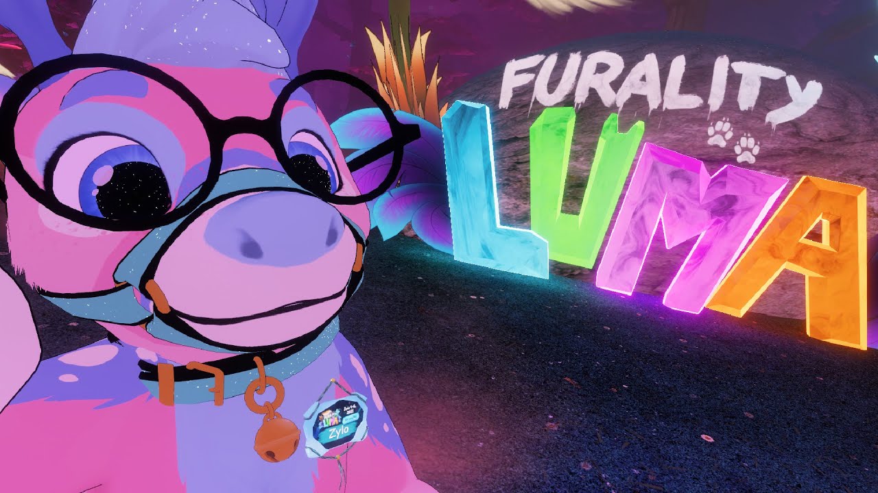 A Furry Convention in VIRTUAL REALITY 🦊👾 || Furality Luma Vlog