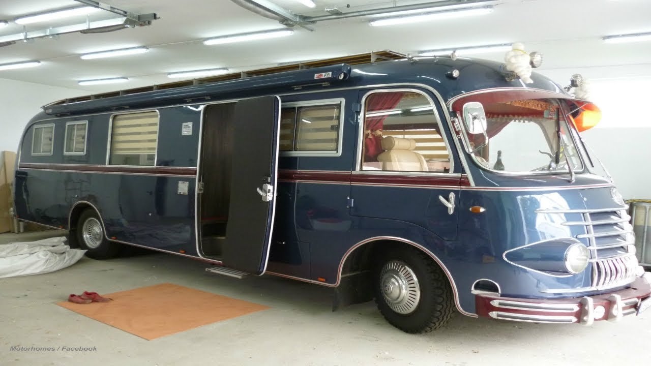 Motorhome Mercedes Benz OP311, ano 1955, Reformado em 2015.
