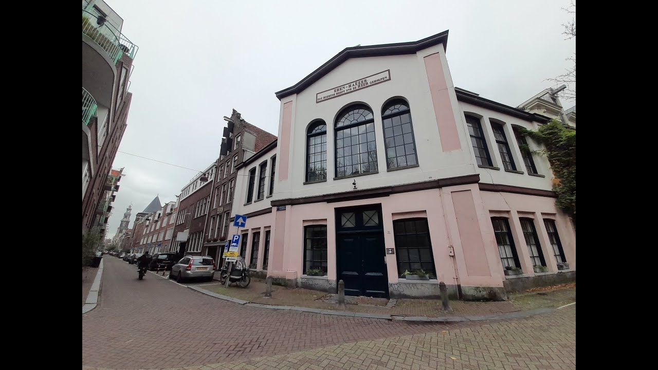Bloemstraat Amsterdam met Johnny Jordaan en de Jordaanwals