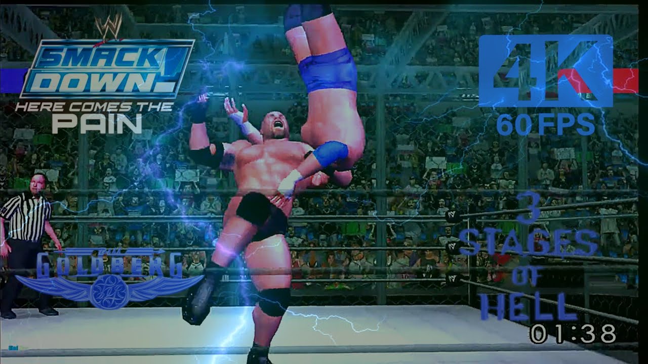 Goldberg vs Test  | 3 stages of Hell | SmackDown Here Comes the pain