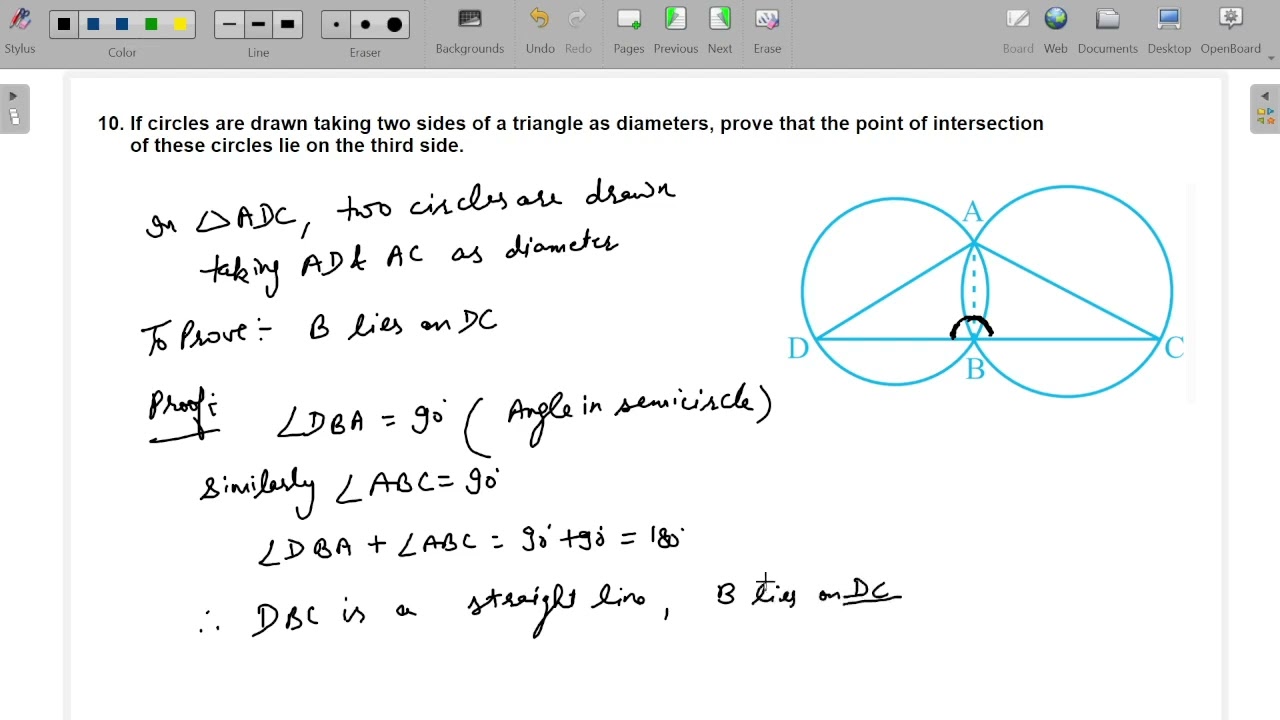 CLASS 9TH MATHS EXERCISE 9.3 SOLUTION OF SUM NUMBER 9 TO 12