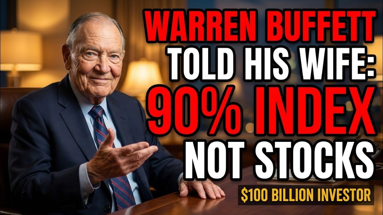 Why Warren Buffett's Wife Gets 90% Index Funds (And You Should Too)