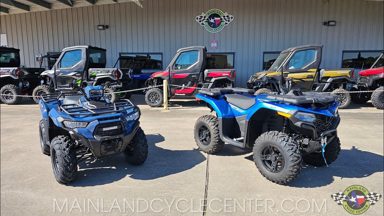 KAWASAKI BRUTE FORCE 450 VS CFMOTO CFORCE 500