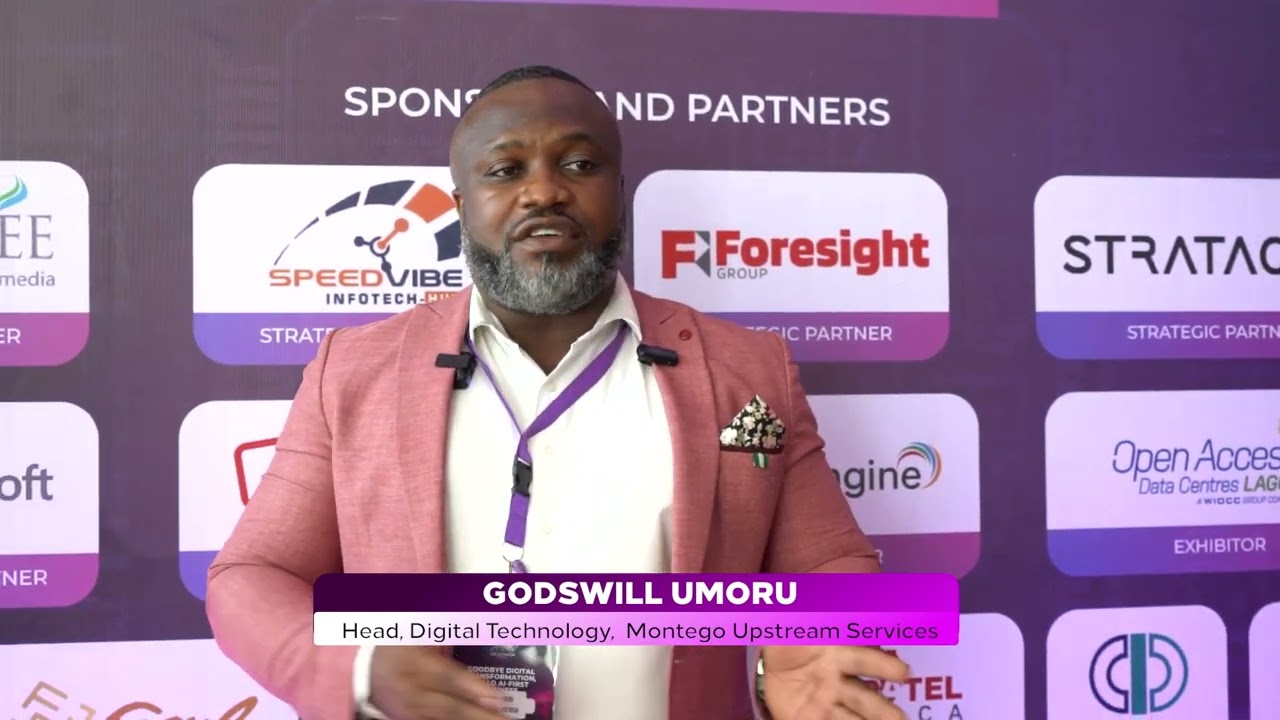 Godswill Umoru, Head, Digital Technology, Montego Upstream Services key take away