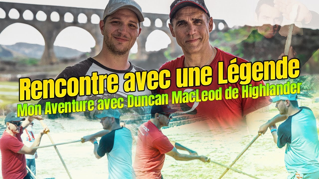 Une journée avec Adrian Paul pour le Sword Experience @THESWORDEXPERIENCE