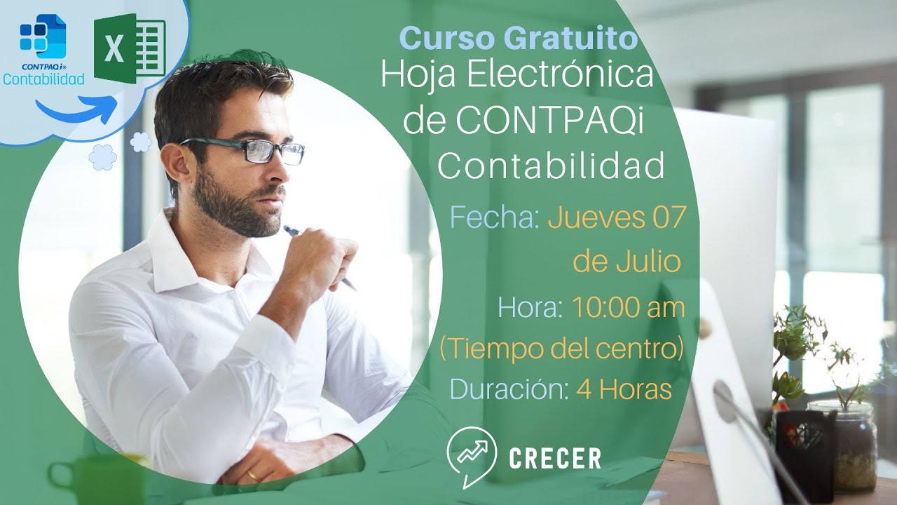 HOJA ELECTRÓNICA DE CONTPAQI CONTABILIDAD