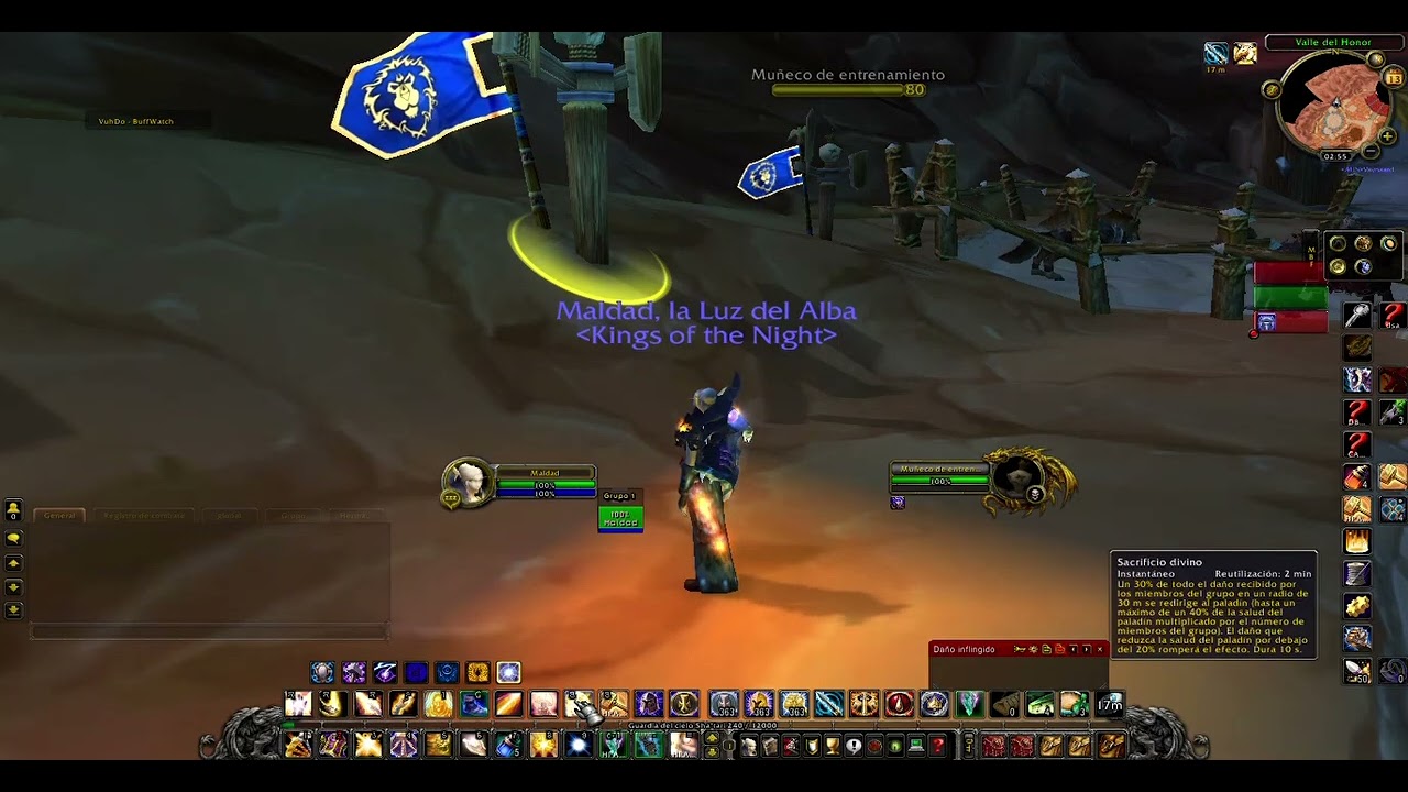 Holy paladin (HEALER) pve 3.3.5a Parte 1