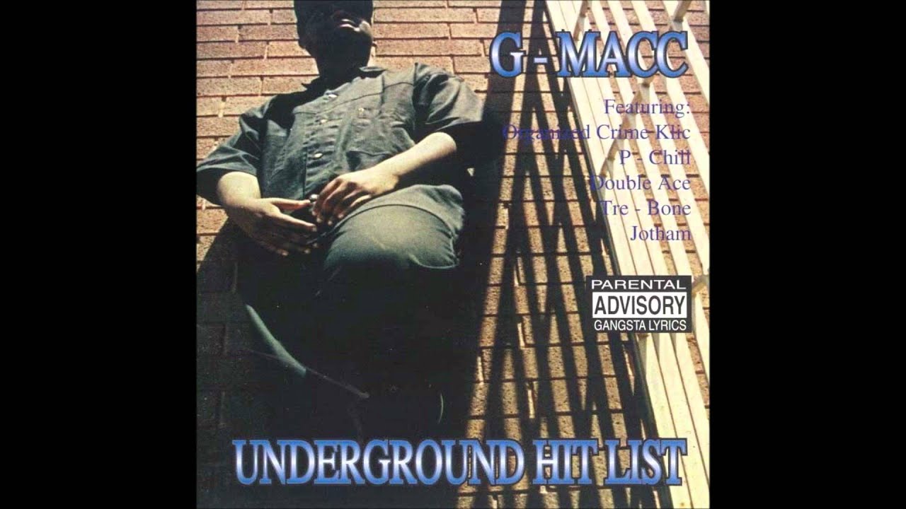 G-Macc - Sicc Wit The Game 1996 Rare Sac-Town Rap